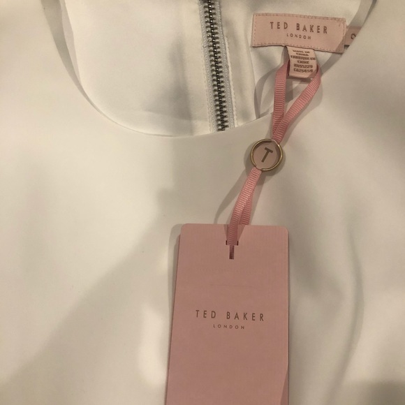 Ted Baker Floral Print Bow A-Line Dress*NWT - Picture 8 of 8